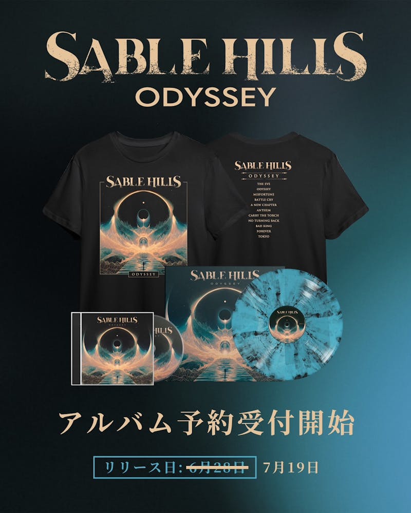 3rd Album 「Odyssey」 アルバム予約開始 | SABLE HILLS